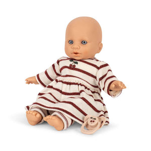 Konges Sløjd Babypuppe Bella Creamy Stripe im Streifenkleid