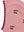 Sturmhaube Collette Pale Blush