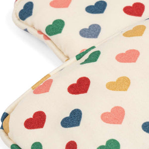 Decke und Kissen der Puppen-Bettwäsche Coeur Coloré von Konges Sløjd