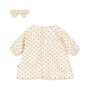 Puppenkleid und Haarband Cielo Dot von Konges Sløjd