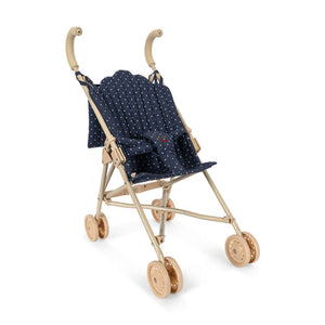 Konges Sløjd Puppenbuggy Ditzy Dot mit Gurt und Wagentasche