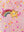 Kind hüpft auf dem Glitzer-Hüpfball Rainbow von Konges Sløjd