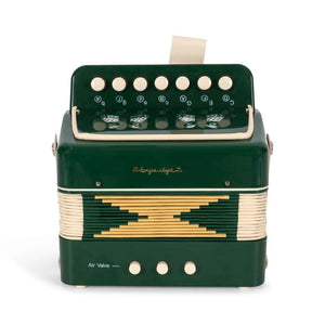 Konges Sløjd Akkordeon Green als Geschenk für kleine Musikanten