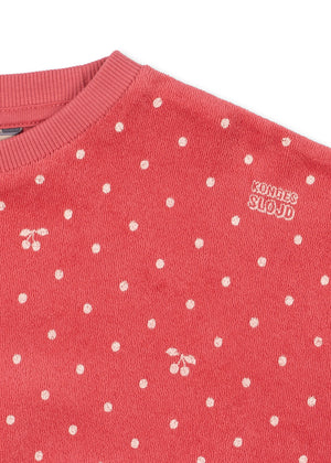 Sweatshirt Itty Cherry Berry Dot