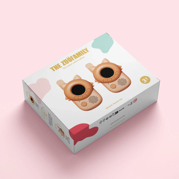 Ensemble talkie-walkie Zoo Fox