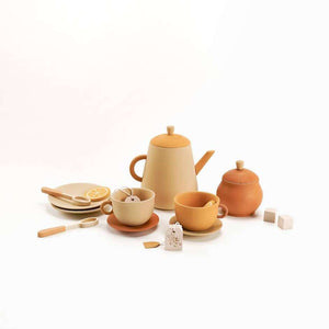 SABO concept Tee-Set aus Holz Citrus, Gesamtansicht