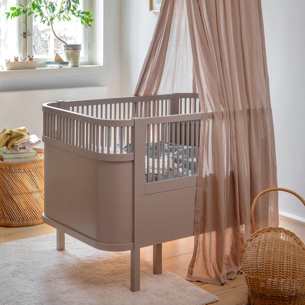Sebra Baby- & Juniorbett Jetty Beige in Beige