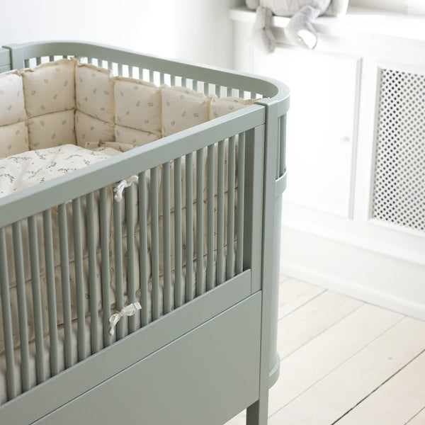 Sebra Babybett Mist Green Detailansicht