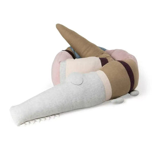 Sebra Bettschlange Sleepy Croc Birchbark Rose Mix, 190 cm lang