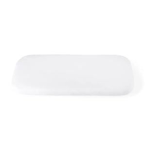 Sebra Jersey-Fixleintuch in Weiss für das Beistellbett, 40 × 85 cm