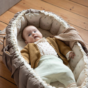 Sebra Kapok Bettnestchen als Babynest, Sophora Leaves
