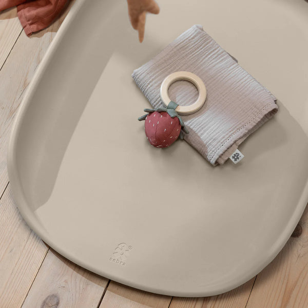 Sebra Wickelauflage Seabreeze Beige, Seitenansicht
