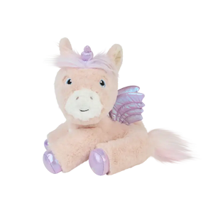 Olli Ella Shimmer Einhorn mit gesticktem Gesicht und Plüsch aus recyceltem Material