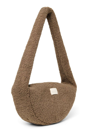 Studio Noos Brown Teddy Mini Bag, 39 × 20 × 11 cm