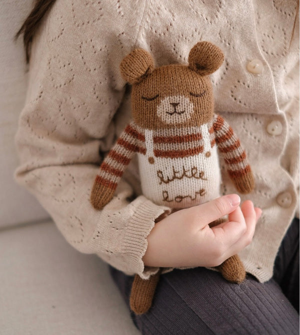 Knitted Toy Teddy Little Love