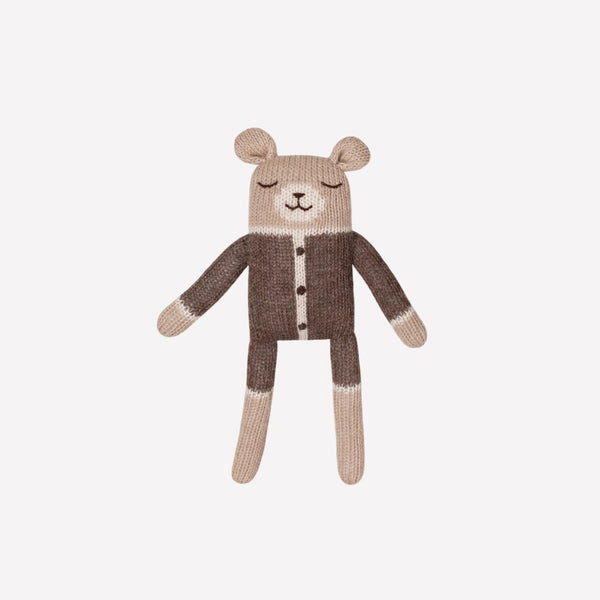 Knitted toy Teddy Mocha Romper