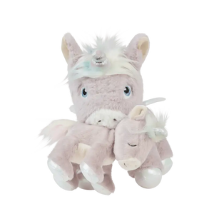 Binky Baby Unicorn Glitter Lilac mit magnetischem Schnuller