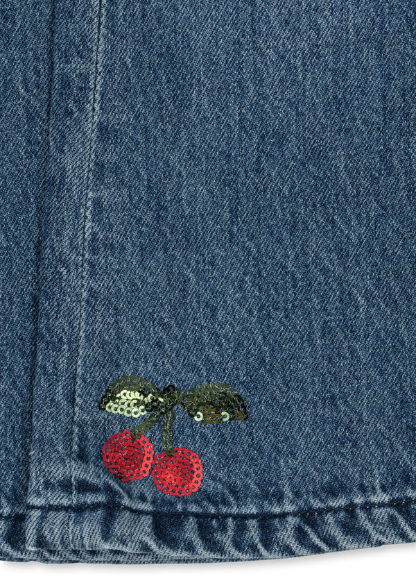 Jean évasé Elba bleu denim