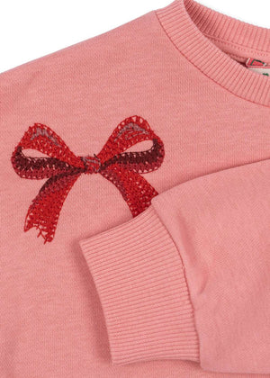 Druckknöpfe an der Schulter des Lou Sweatshirts