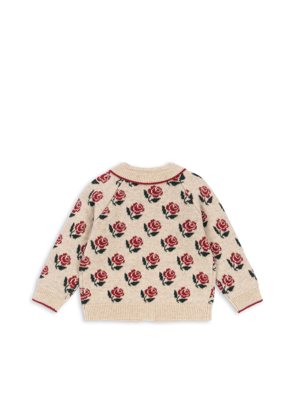 Belou Strick-Cardigan Rose