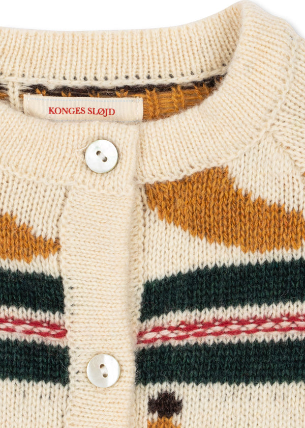 Billi Strick-Cardigan Banana