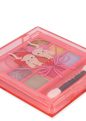 Geöffnete Lidschatten-Palette für Kinder ab 5 Jahren