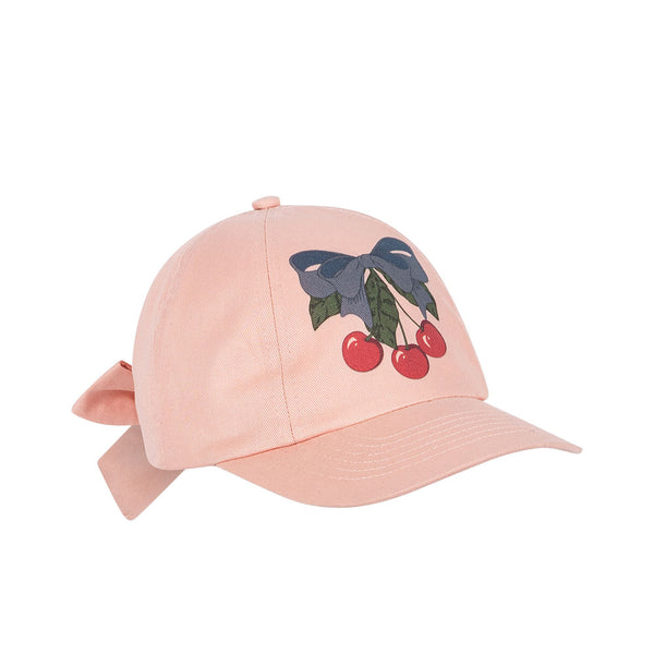 Frankie Schleifen-Cap Chintz Rose