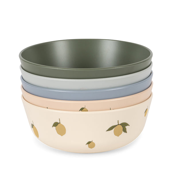 5-Pack Schüsseln Lemon Mix