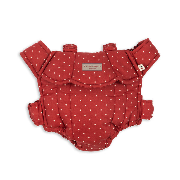 Porte-poupée Fraise pois