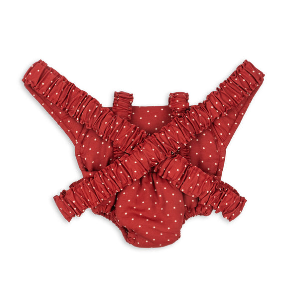 Porte-poupée Fraise pois