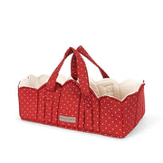 Doll Carrycot Fraise Dot