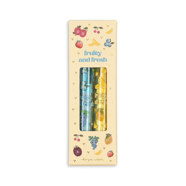 2-Pack Radiergummi mit Duft Lemon