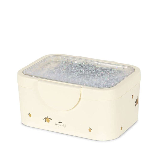 Konges Sløjd Glitzer-Lunchbox Lemon