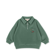 Half-Zip Sweatshirt Lou Granite Green