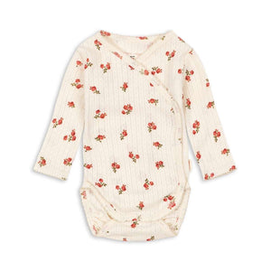 Neugeborenen-Wickelbody Minnie Rosa Rouge