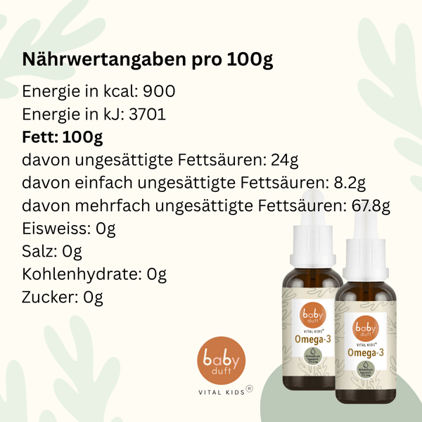 VITAL KIDS® Pflanzliches Omega-3