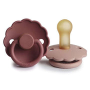 2-Pack Latex Schnuller Daisy Blush/Woodchuck