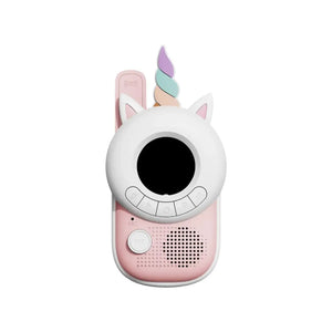 Walkie-Talkie Set Fuchs & Einhorn – Ein-Knopf-Bedienung