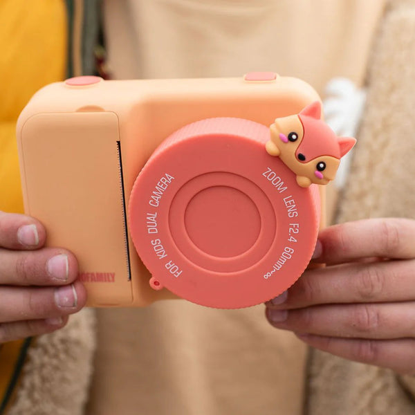 Kinder-Kamera P2- Zoo Print Fox