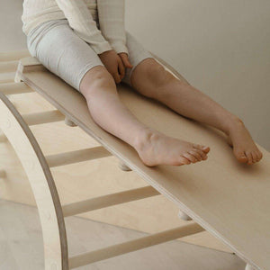 Fitwood TUOHI Rampe passt auf LUOTO Kletterbogen und Sprossenwand
