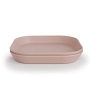 Set de 2 assiettes enfant Square Blush