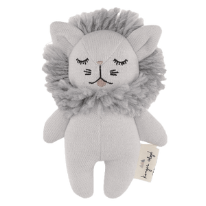 Konges Slojd Mini Lion Grey | Babyspielzeug | Beluga Kids