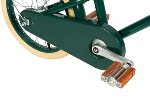 Grüner Banwood Classic auf 16-Zoll-Reifen in Creme