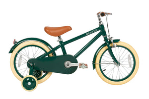 Lenker und Klingel am Banwood Kinderfahrrad Classic Green