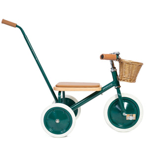 Banwood Dreirad Dark Green, gedacht für Kinder zwischen 2 und 6 Jahren