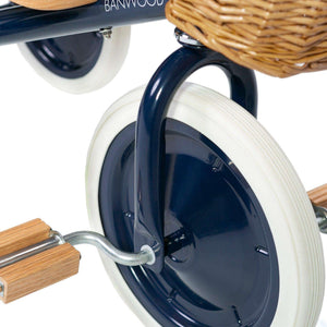 Schiebestange hinten am Banwood Dreirad Dark Navy, abnehmbar
