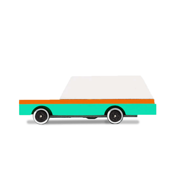 Candylab Toys Candycar Wagon Türkis | Spielzeugauto | Beluga Kids