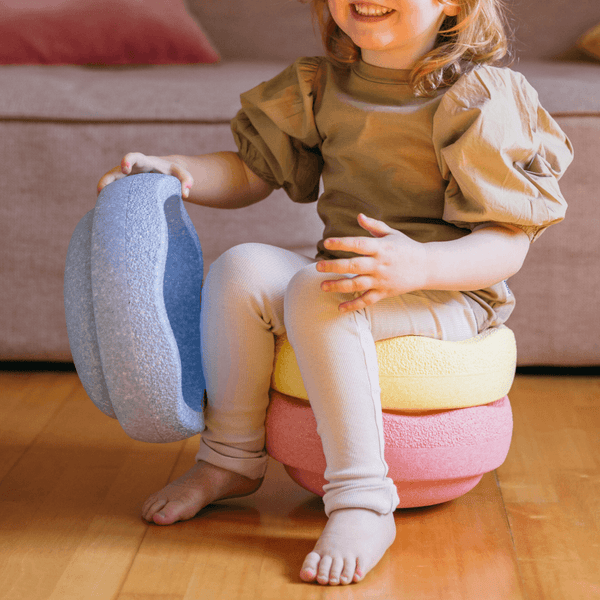Stapelstein Stapelstein Pastel Primary (3 Stk.) | Bausteine & Bauspielzeug | Beluga Kids