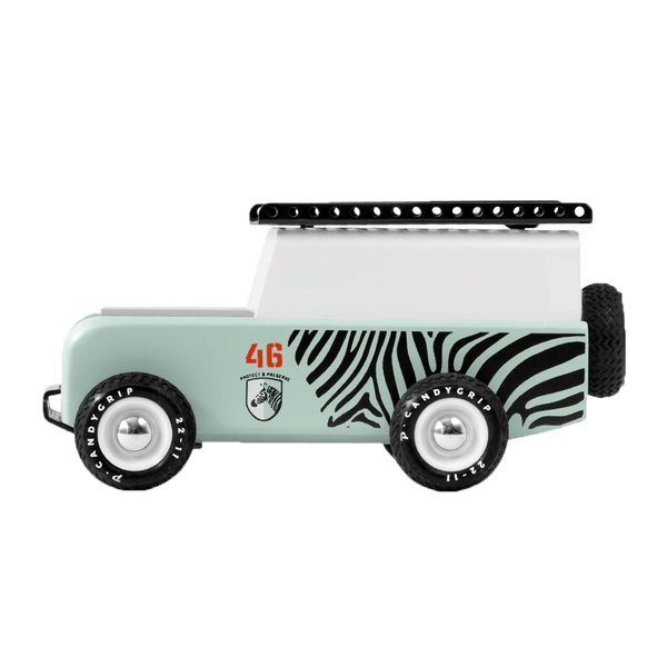 Candylab Toys Drifter Zebra | Spielzeugauto | Beluga Kids
