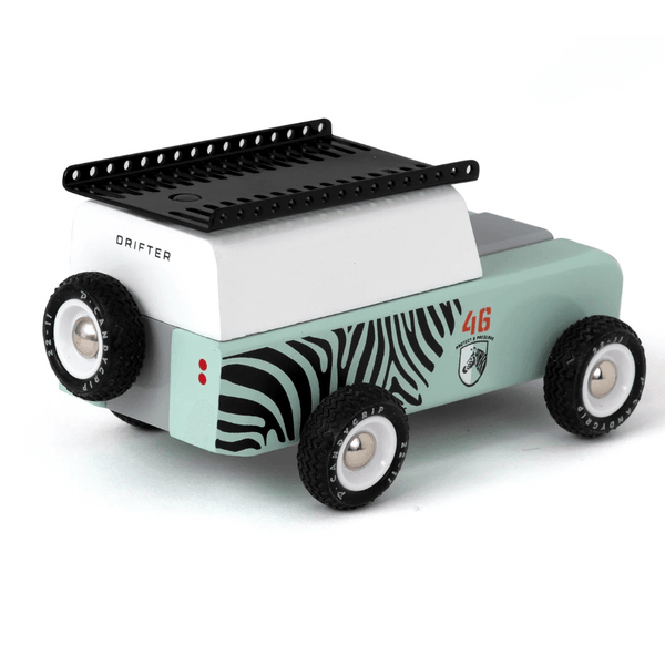 Candylab Toys Drifter Zebra | Spielzeugauto | Beluga Kids